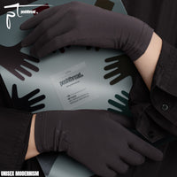 poshthread unisex organic bamboo gloves breathable eco hypoallergenic