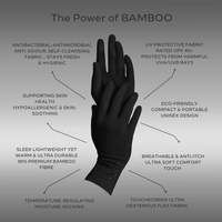 Bamboo Kalm: Unisex Organic Bamboo Gloves for Adults with Eczema