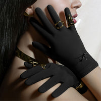 Premium bamboo wellness gloves for sensitive, eczema prone and dry skin, lightweight, breathable, hypoallergenic and temperature-regulating hand-care gloves designed for comfort, moisturising rituals and daily wear; soft, silky, second-skin fabric that soothes irritation and supports skin health with elegant, unisex style.