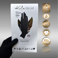 KALMTHREAD breathable organic bamboo soft gloves for sensitive skin, designed to bring comfort to adults and children with dry or eczema-prone hands