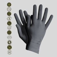 Kalmthread hypoallergenic soft breathable lightweight organic bamboo gloves made for sensitive skin and eczema relief for adults and kids
