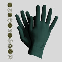 Kalmthread hypoallergenic soft breathable lightweight organic bamboo gloves made for sensitive skin and eczema relief for adults and kids