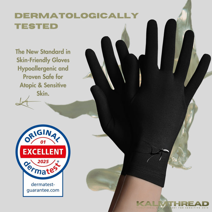 kalmthread eczema gloves for sensitive dry chapped itchy skin