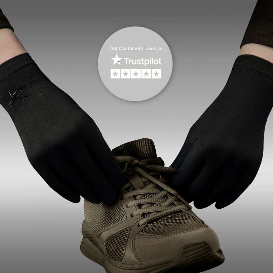 Bamboo Kalm: Unisex Organic Bamboo Gloves for Adults with Eczema