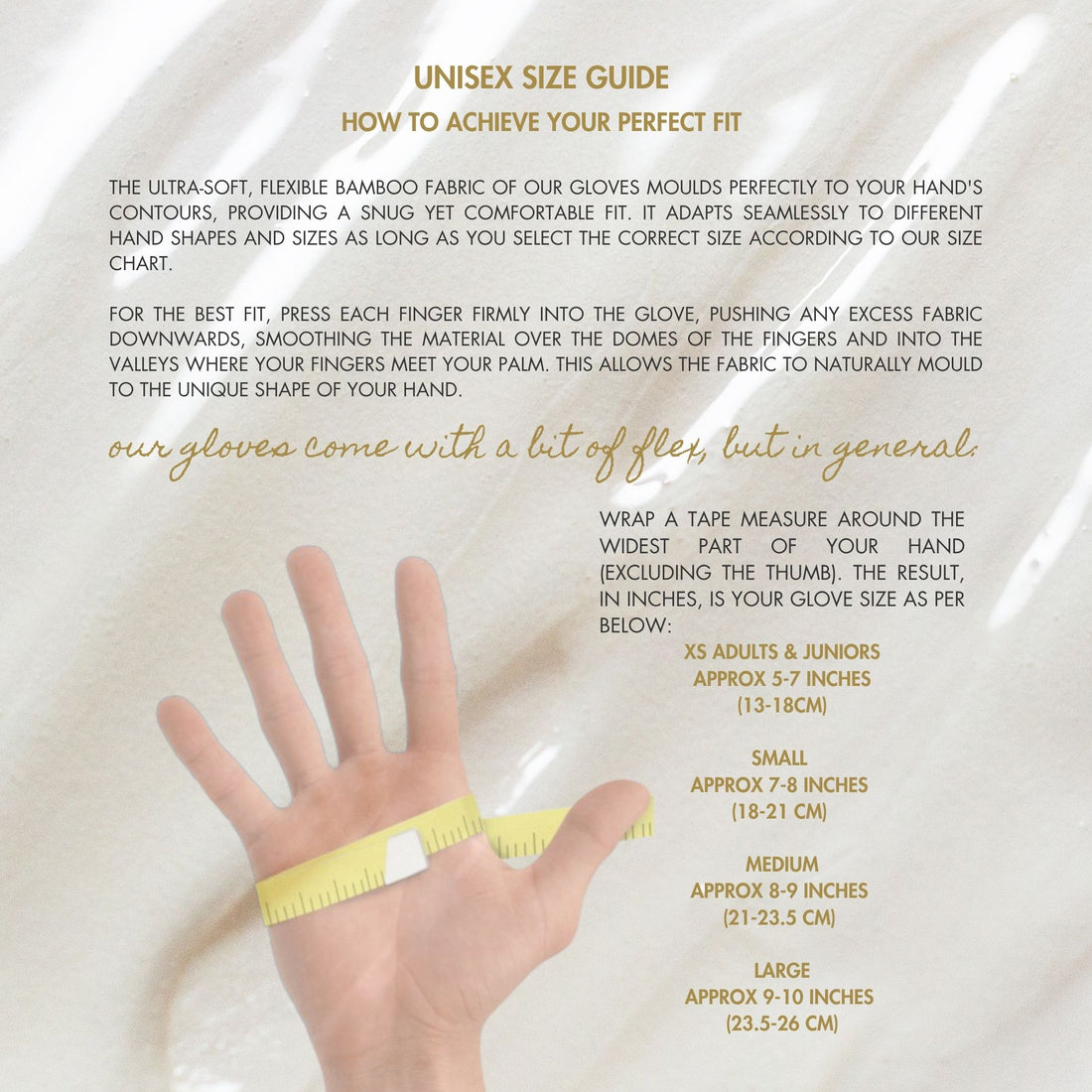 kalmthread glove size chart