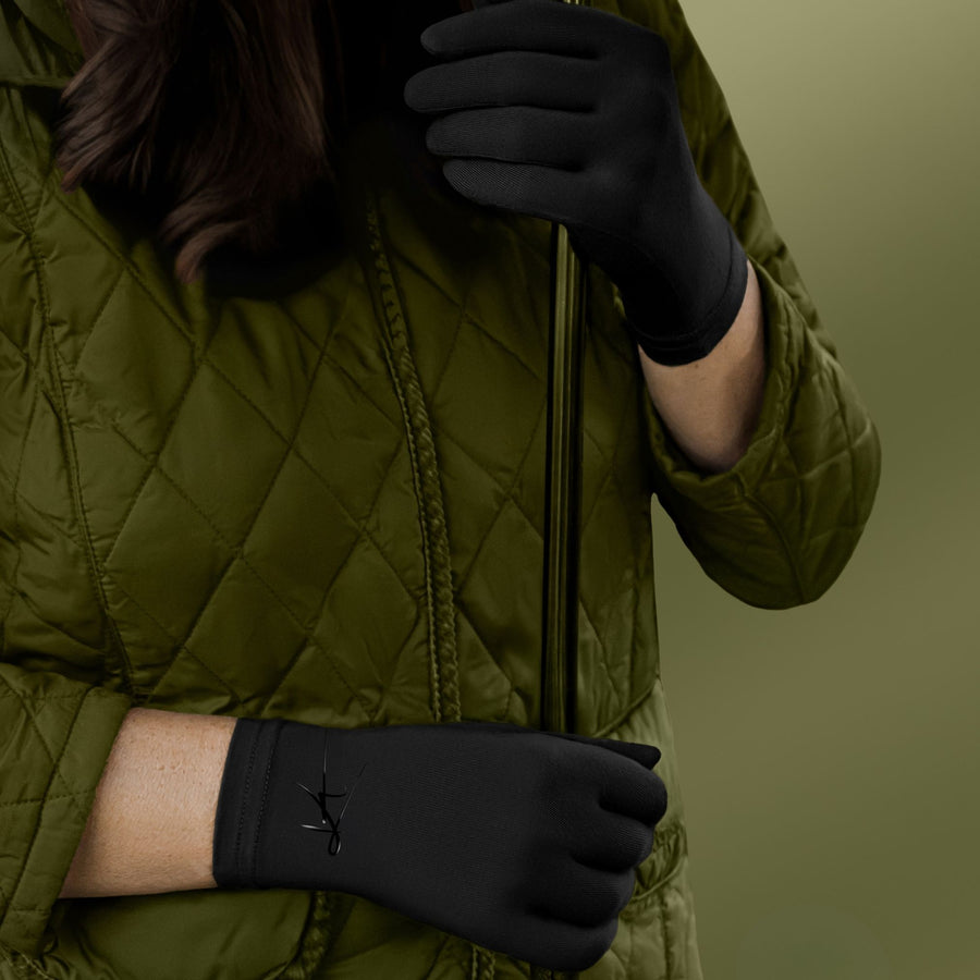 
Kalmthread hypoallergenic soft breathable lightweight organic bamboo gloves made for sensitive skin and eczema relief for adults and kids